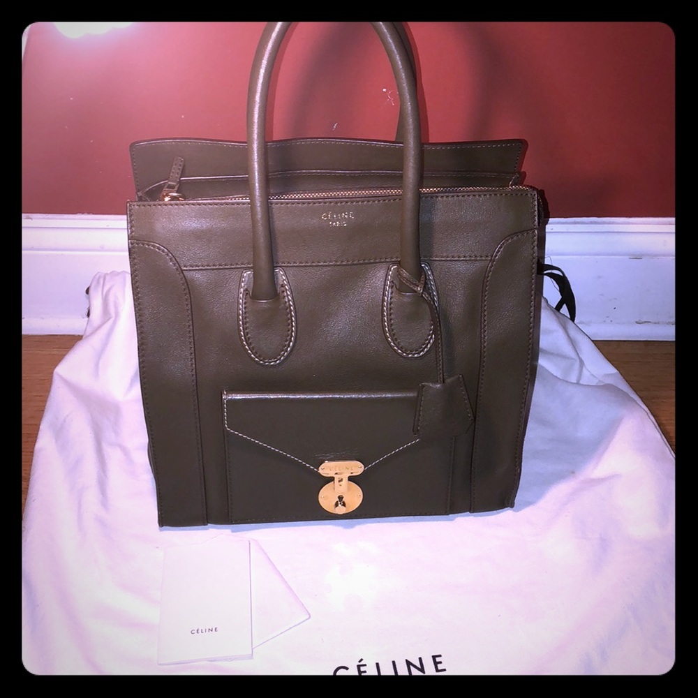 1 HR sale⭐️Celine Env. mini luggage Tote⭐️RARE⭐️ - Picture 2 of 8